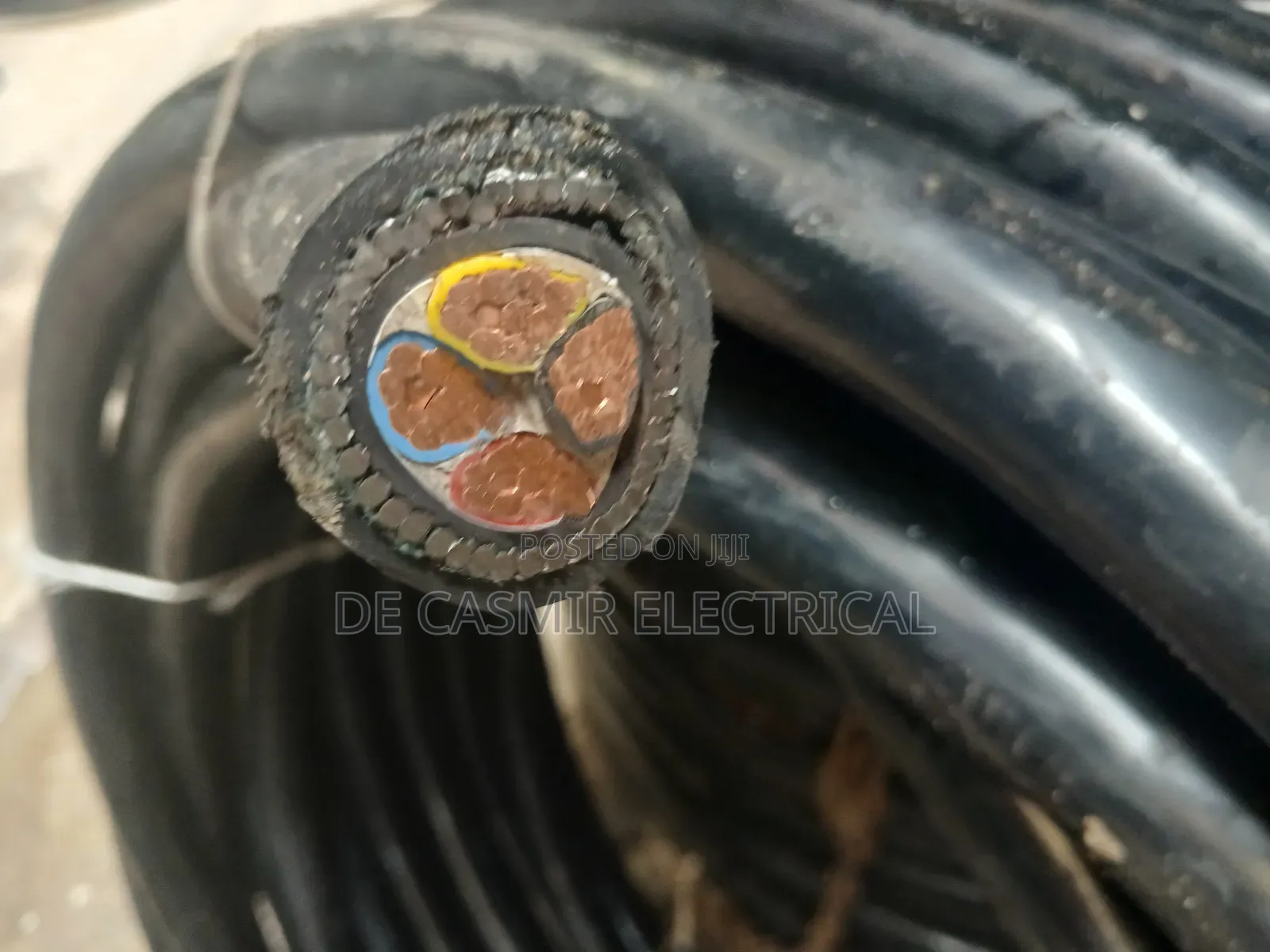 4x50mm2 Armoured Cable