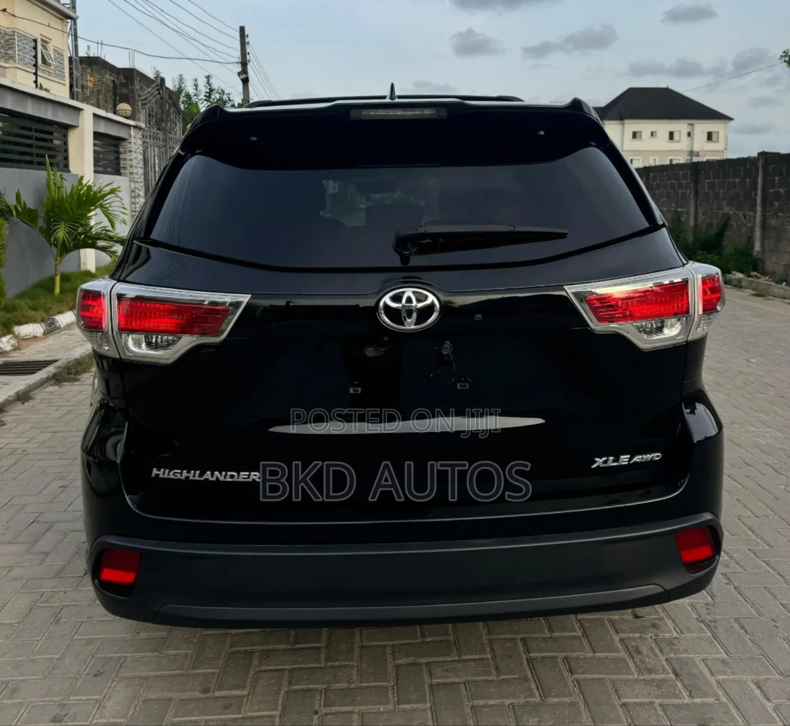 Toyota Highlander XLE 4dr SUV (3.5L 6cyl 6A) 2015 Black