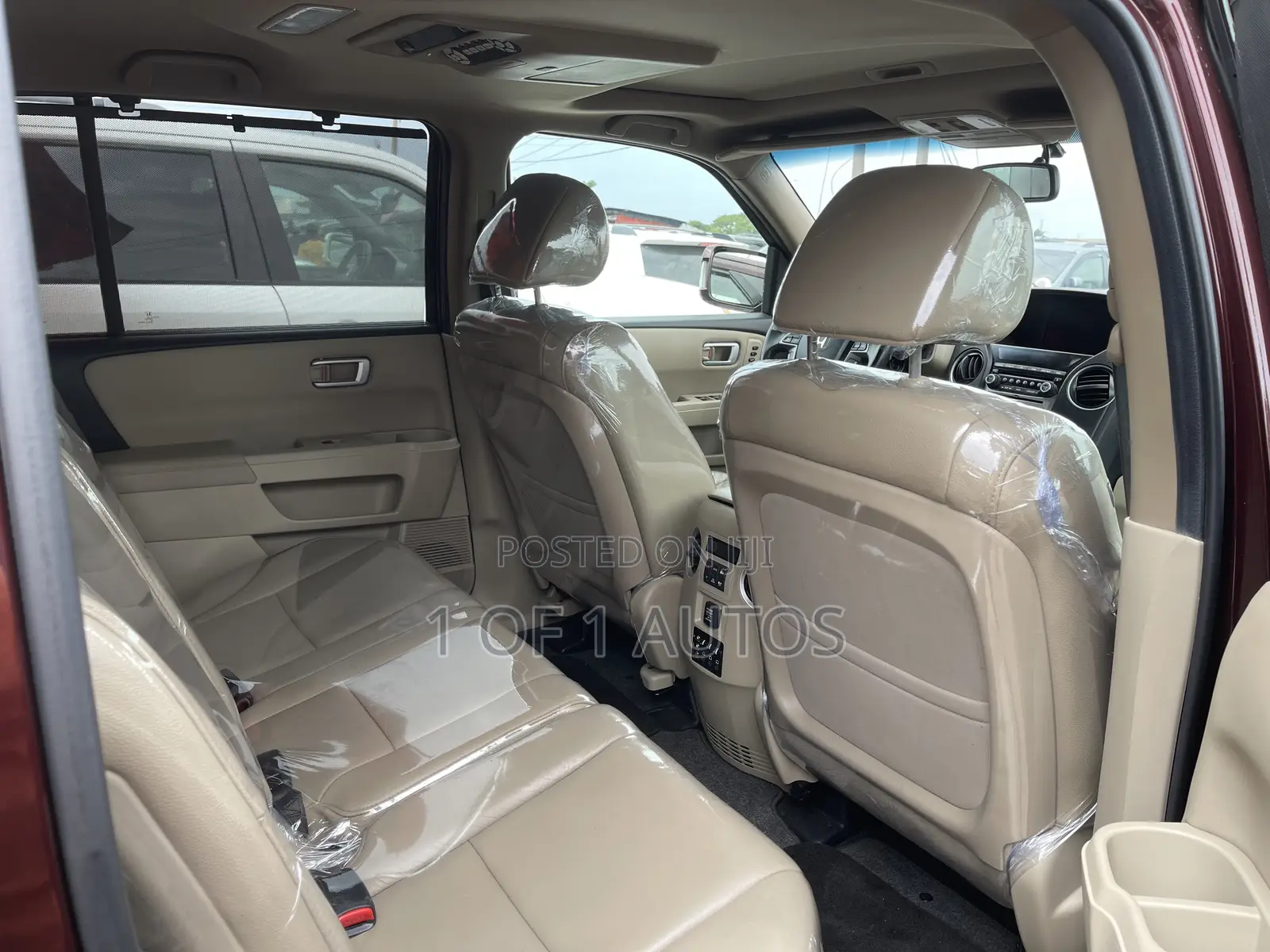 Honda Pilot Touring w/RES/Navi 4WD (3.5L 6cyl 5A) 2012 Maroon