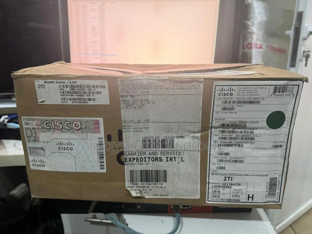 Cisco Me-3400eg-2cs-a 3400e Metro Managed Gigabit Ethernet Switch