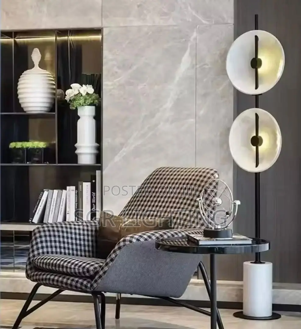 Minimalist Nordic Led Floor Light Marble Creative Floor Lamps Living