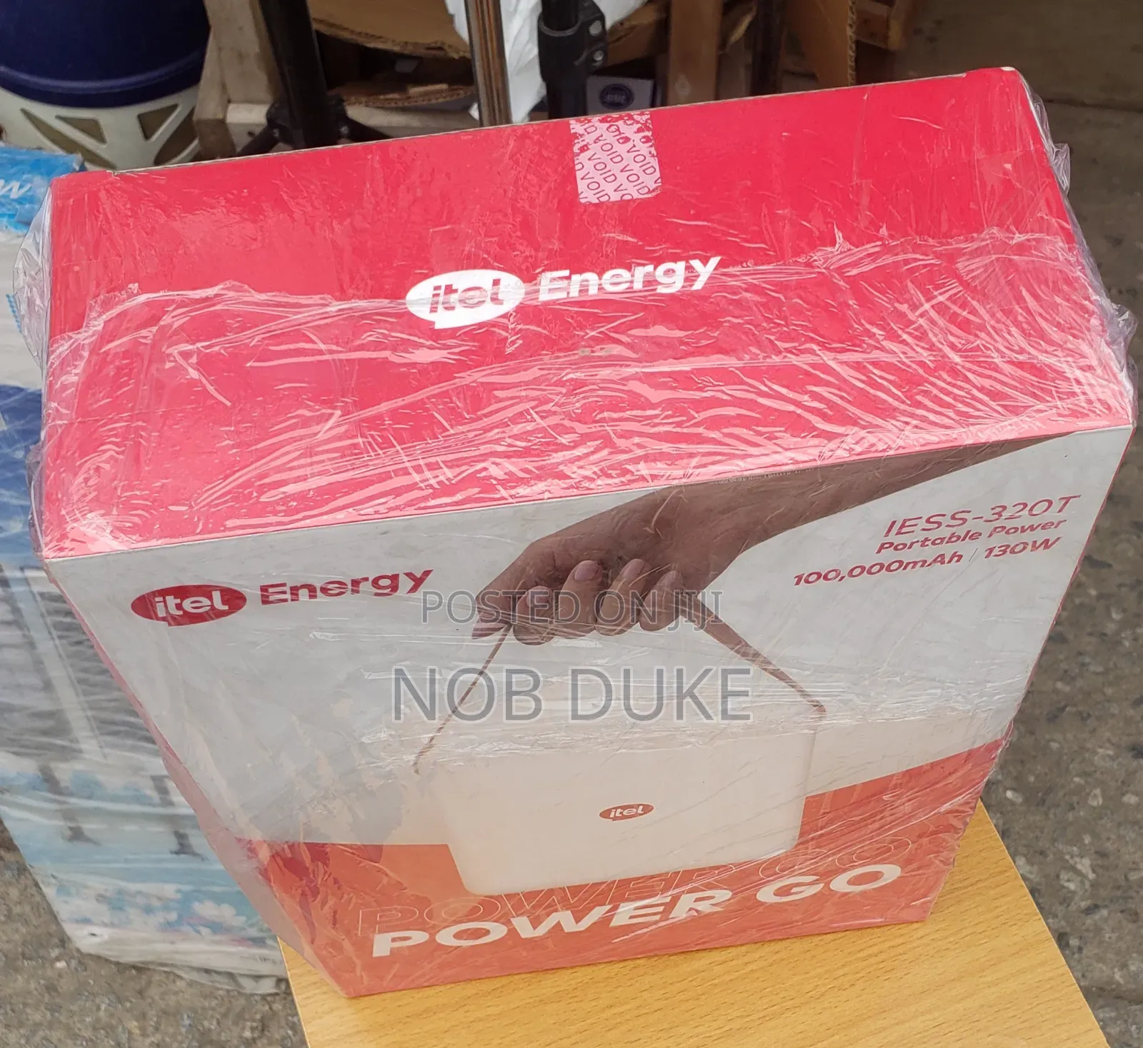 Itel Energy 100,000mah Portable Power Bank - 130w Power Go