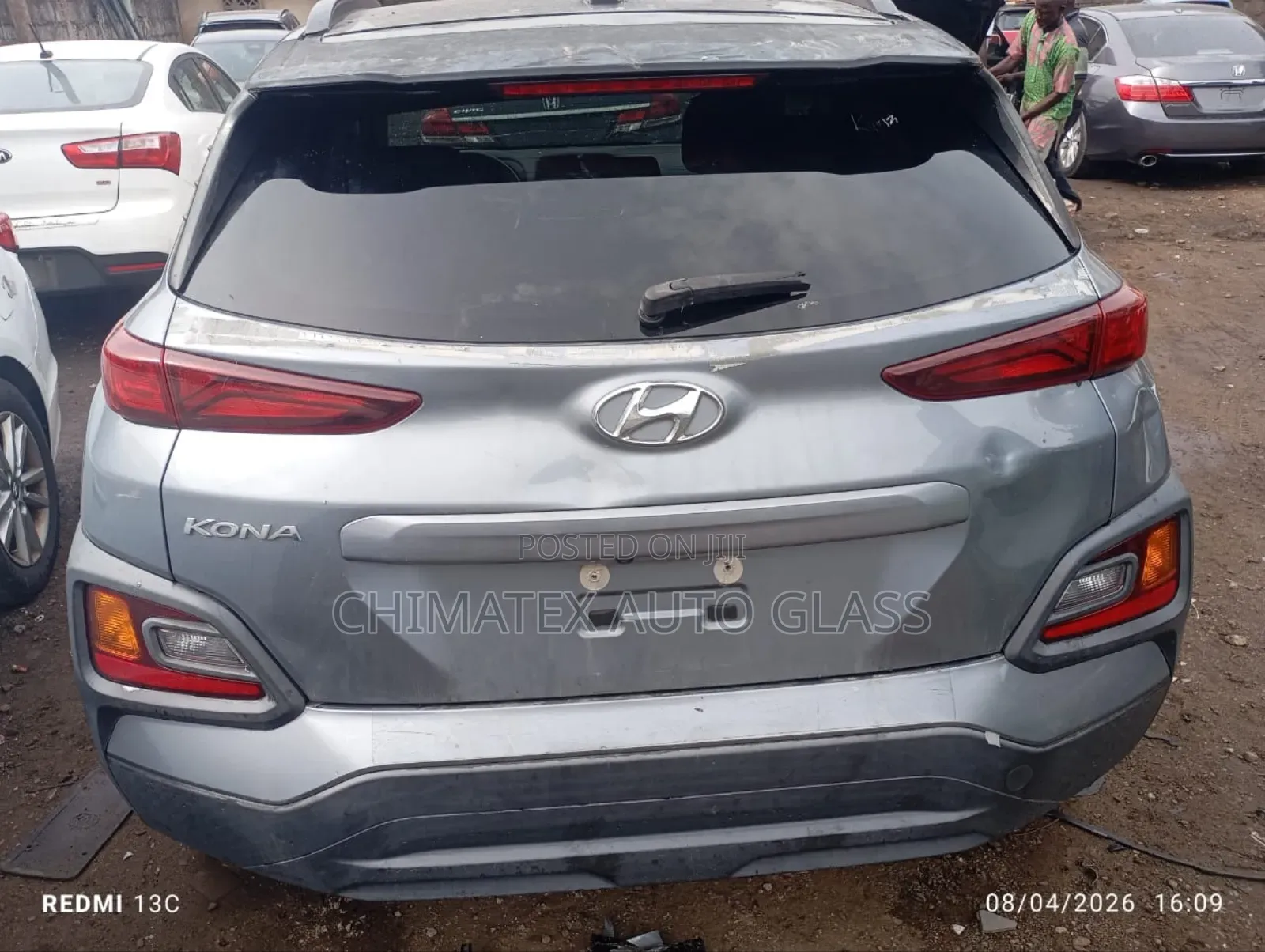 Hyundai Kona 2019 Back Glass Available at Chimatex