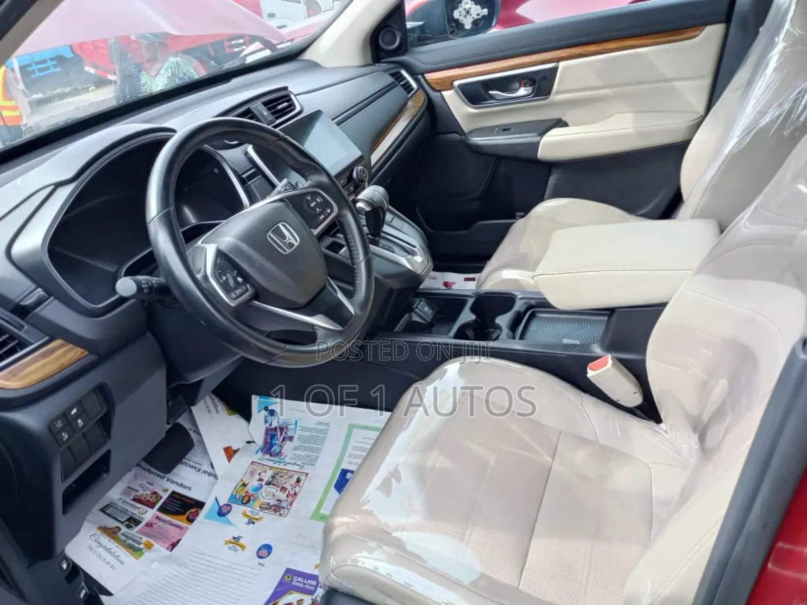 Honda CR-V Touring AWD 2019 Red