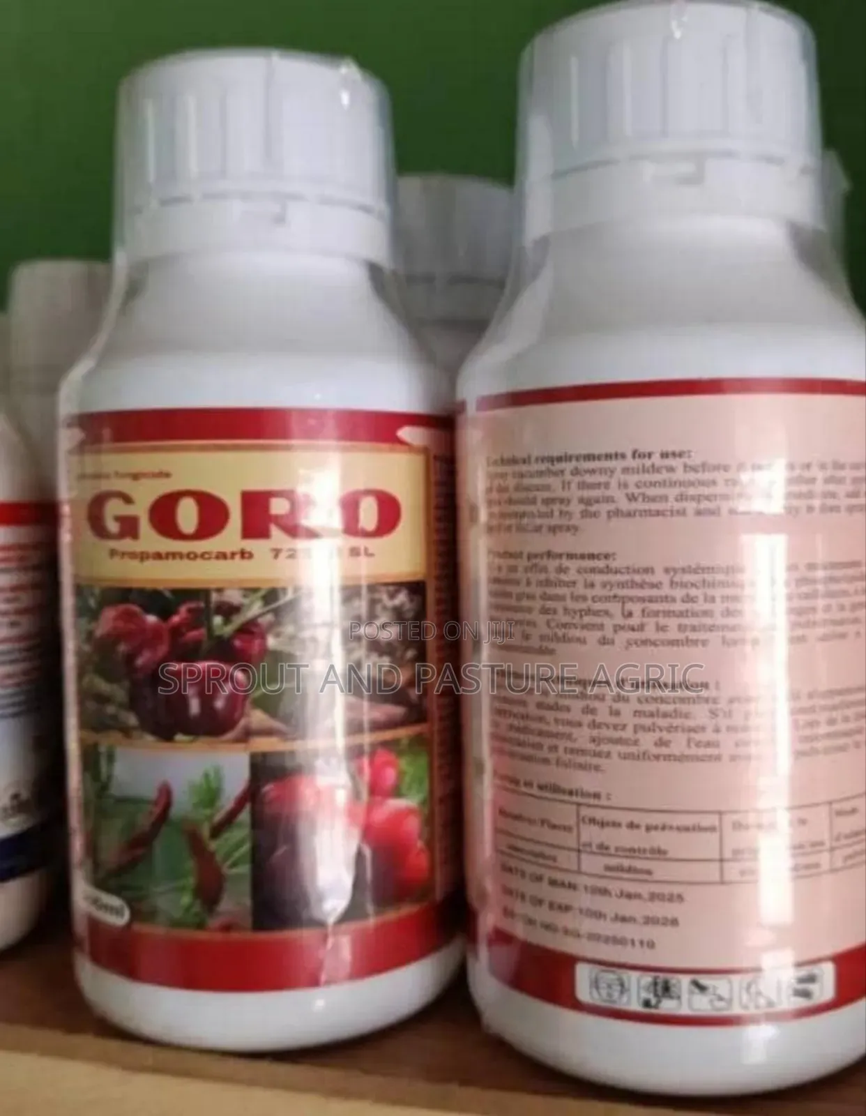 Goro, Smoke and Foseta Fungicide