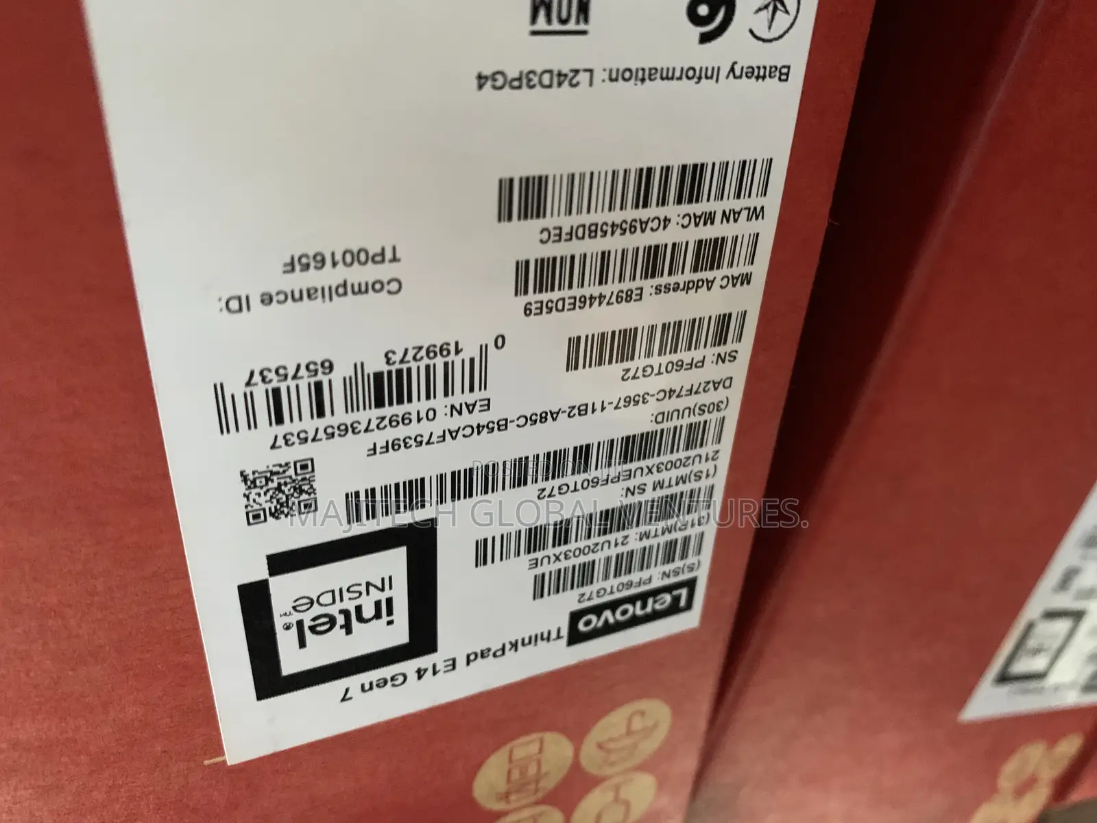 New Laptop Lenovo 16GB Intel Core Ultra 7 SSD 1T