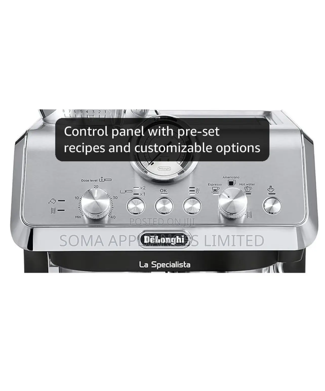 De'longhi La Specialista Espresso Machine With Grinder, Milk Frother