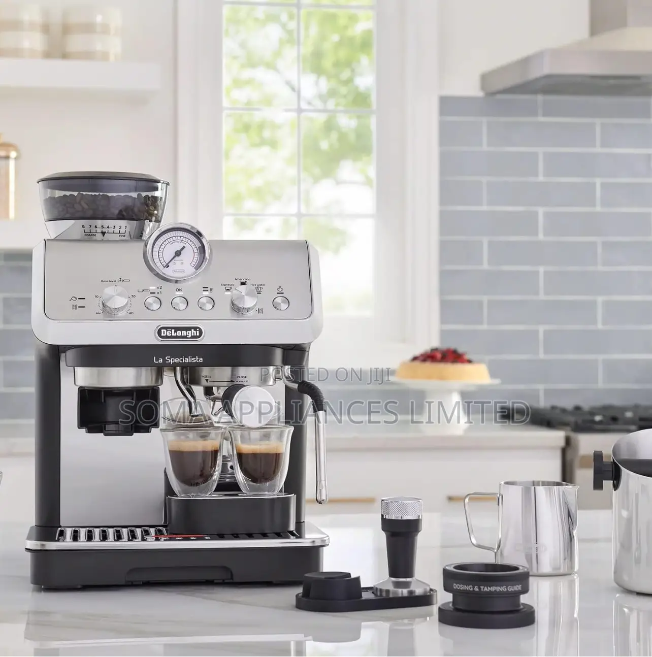De'longhi La Specialista Espresso Machine With Grinder, Milk Frother