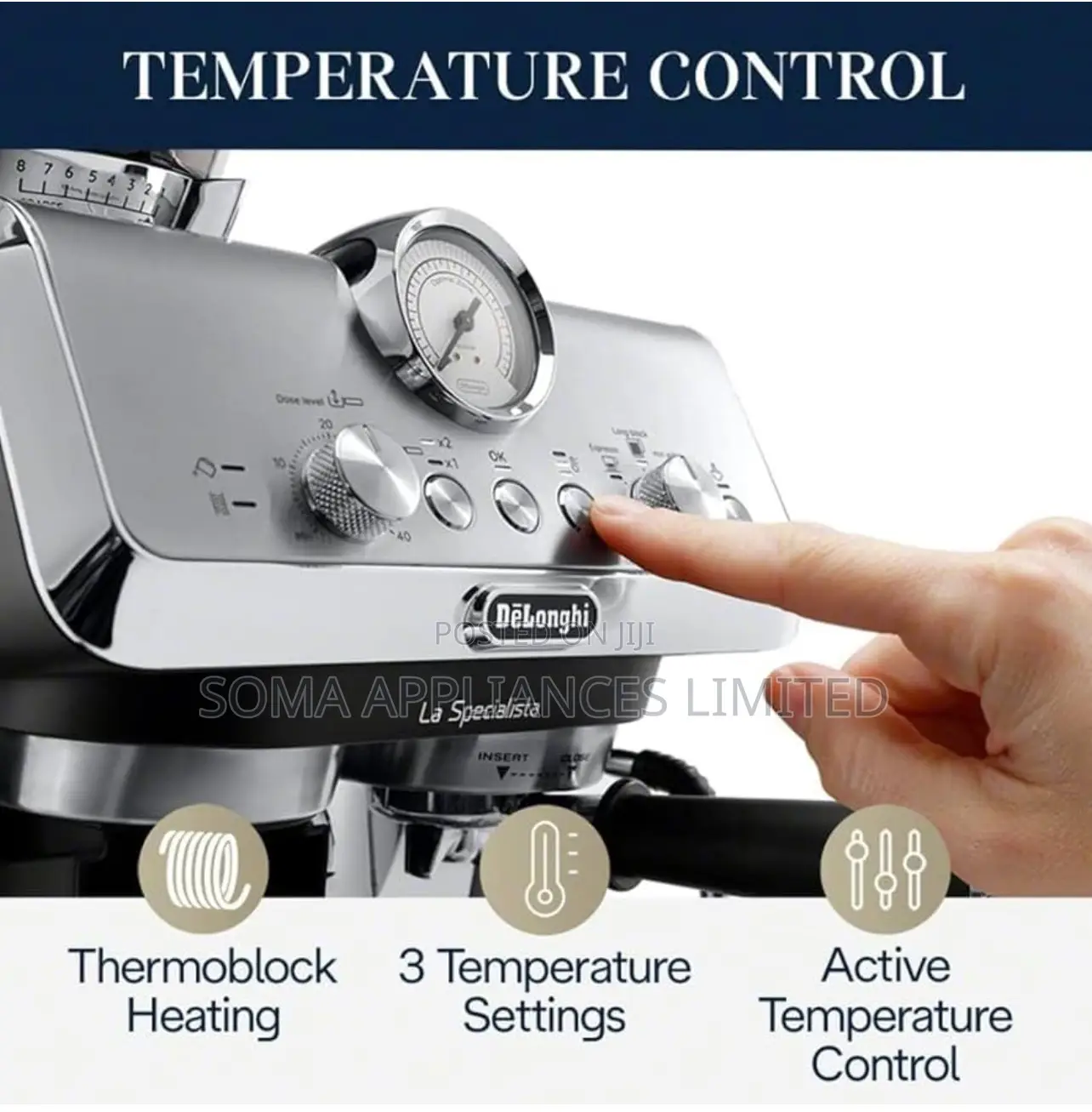 De'longhi La Specialista Espresso Machine With Grinder, Milk Frother