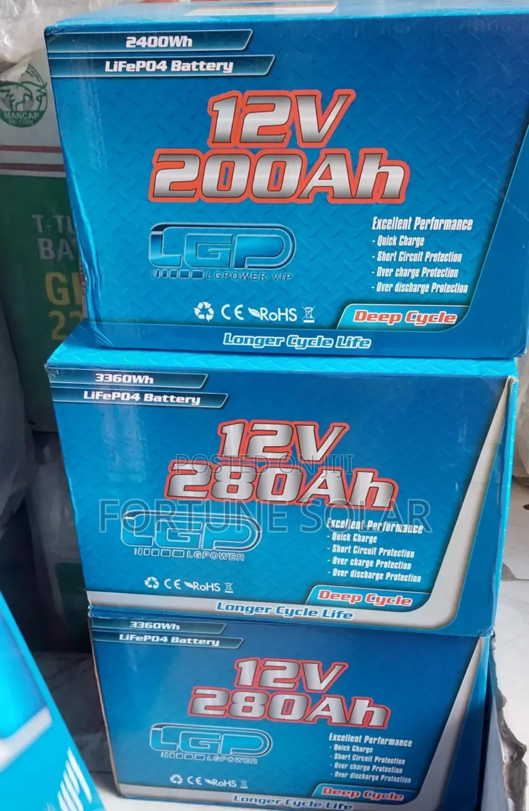 Dry Cell Battery 200ah With Long Lasting