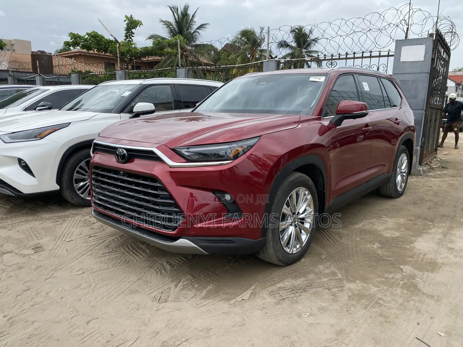 Toyota Grand Highlander Platinum AWD 2024 Red