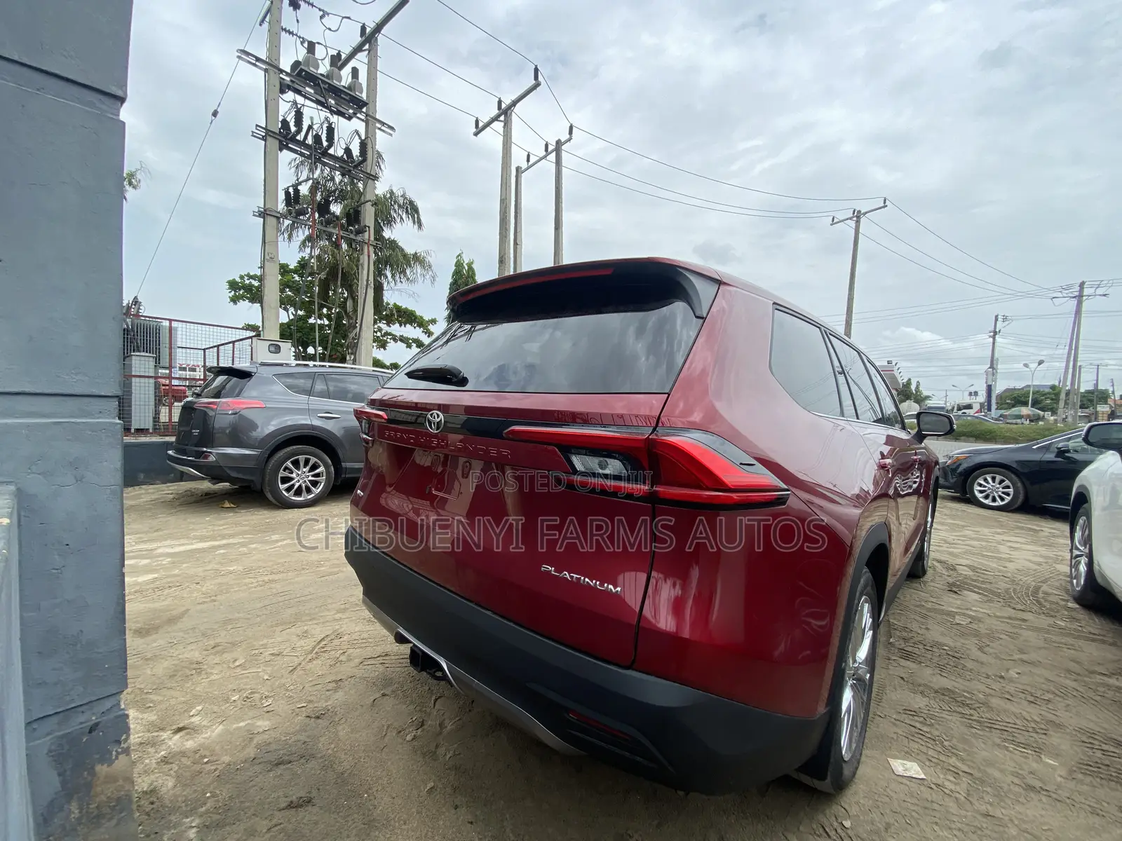 Toyota Grand Highlander Platinum AWD 2024 Red