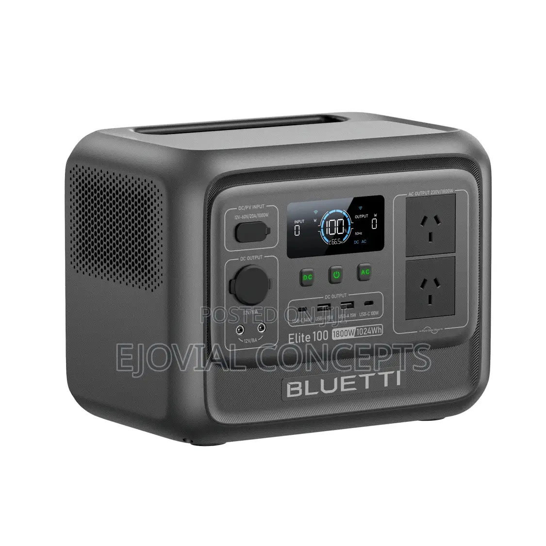 Bluetti Elite 100 V2 1,800w 1,024wh Portable Power