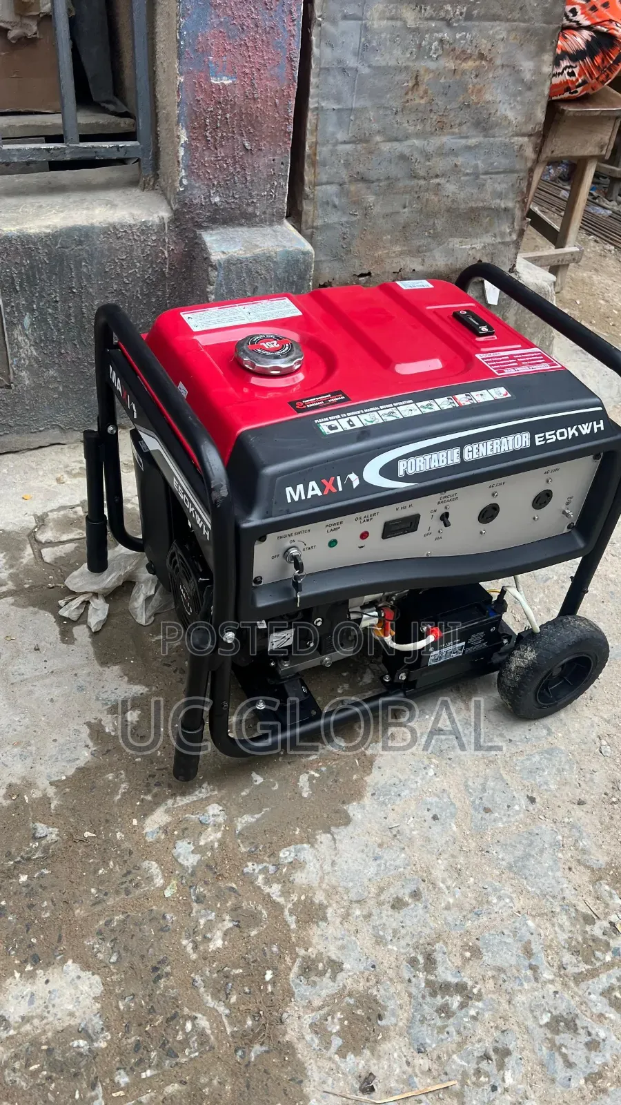 Maxi Generator 6.2kva