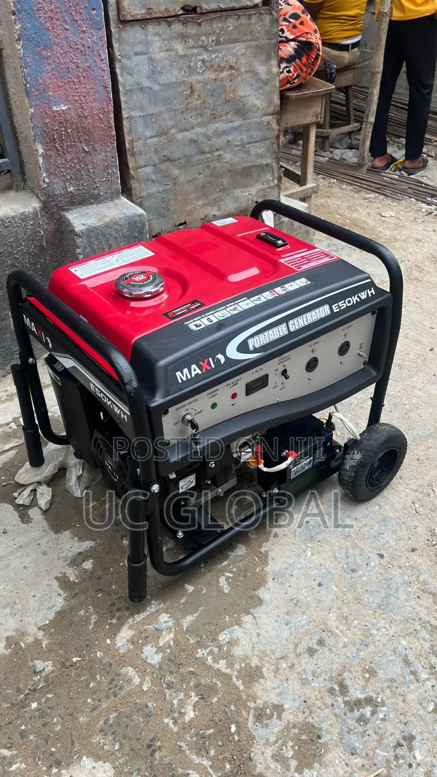 Maxi 6.2kva Petro Generator