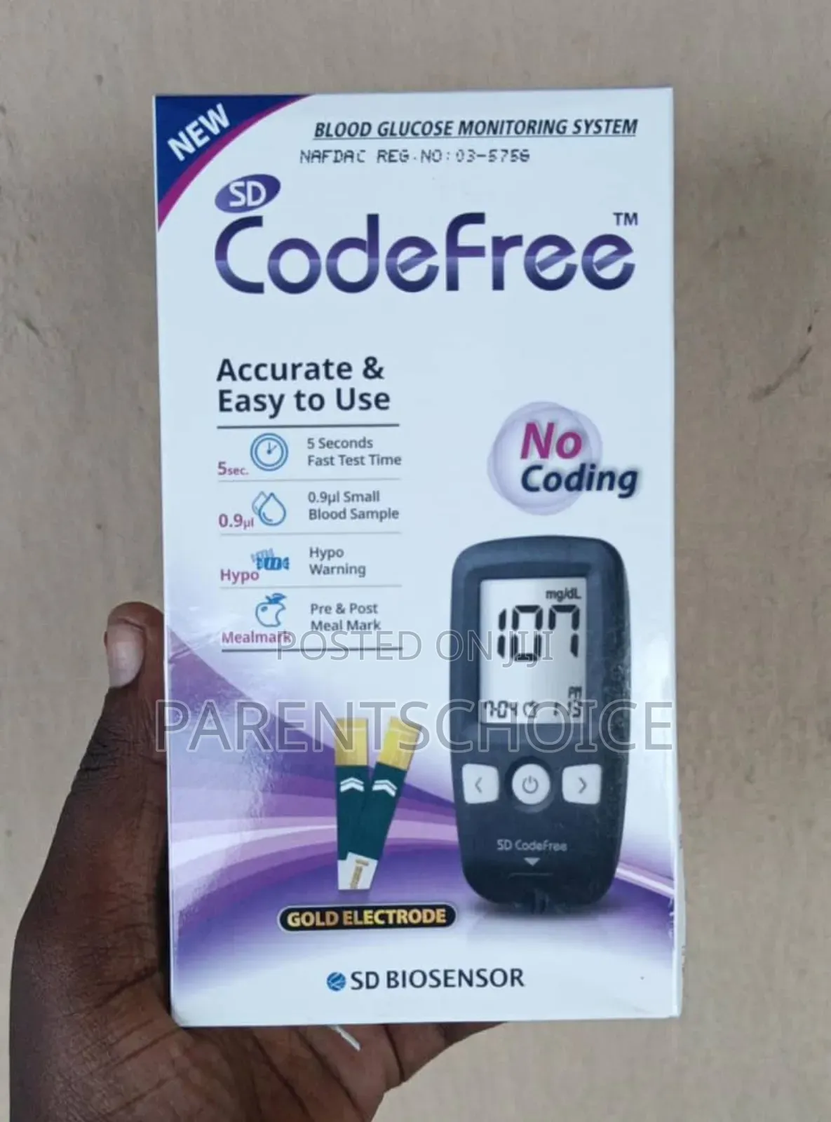 Codefree Blood Glucose Monitor