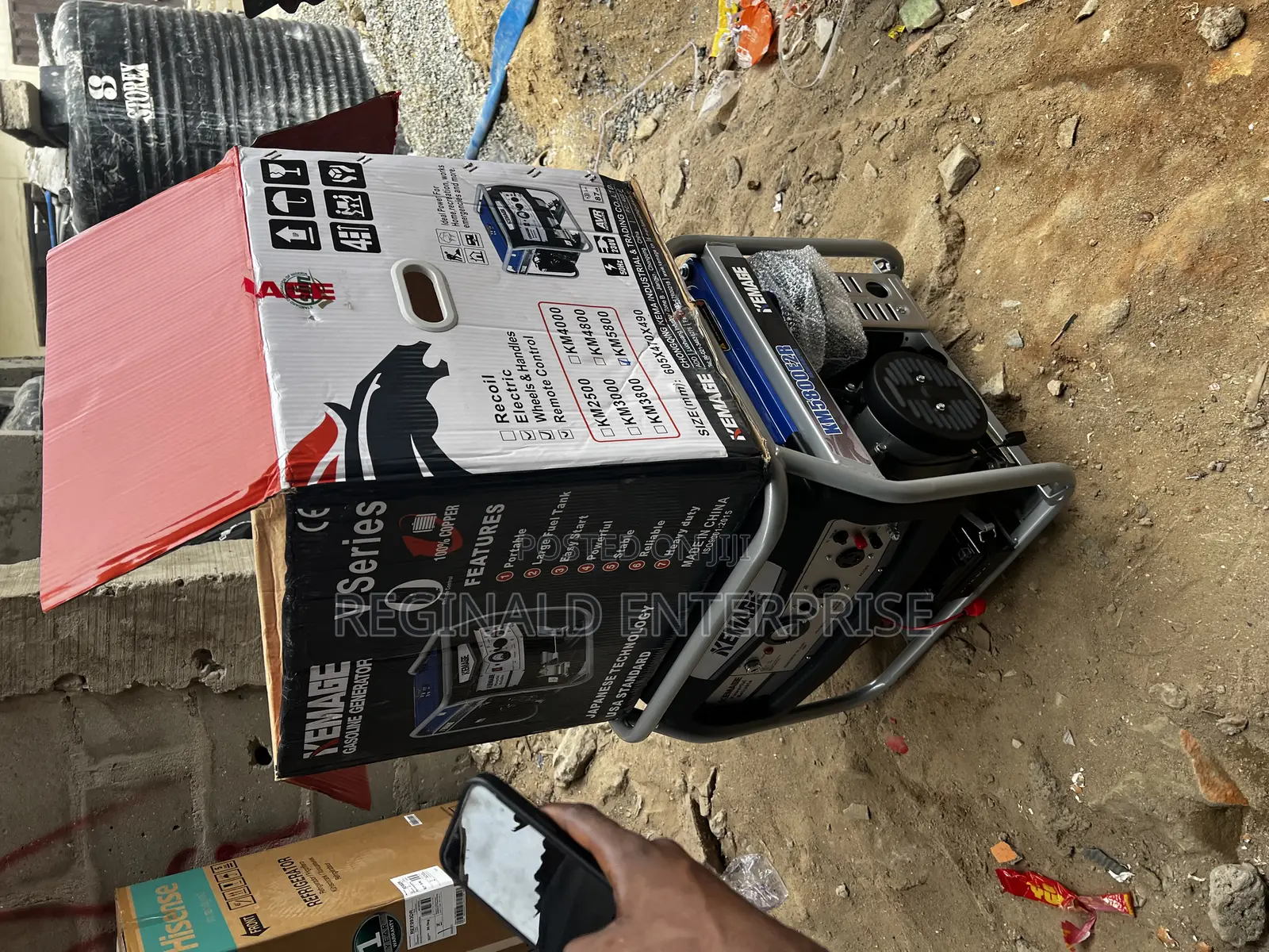 The Main Original Kemage 5800e2r 4.5kva