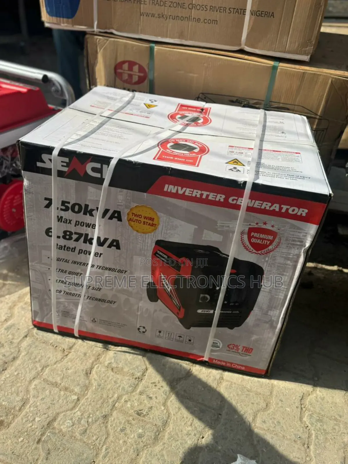 7.5kva Senci Inverter Petrol Generator Set [Button Start With Remote]●