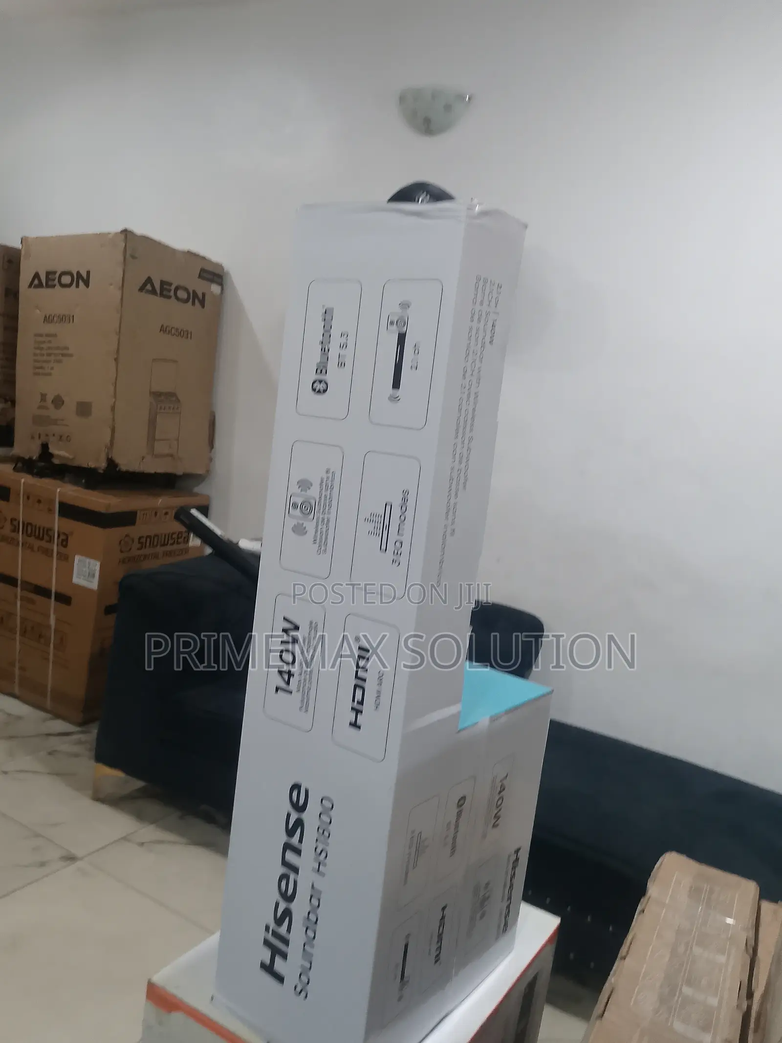 Powerful Hisense 140w Soundbar With Wireless Subwoofer