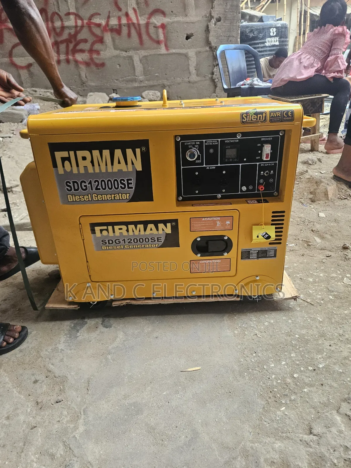 Strong 10kva Firman Soundproof Generator – Built to Last