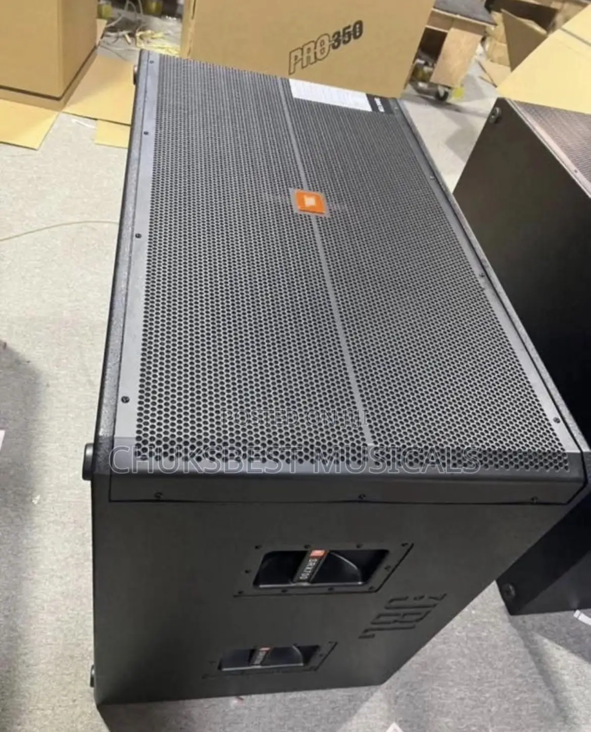 Original JBL Accoustic Double Sub Speaker