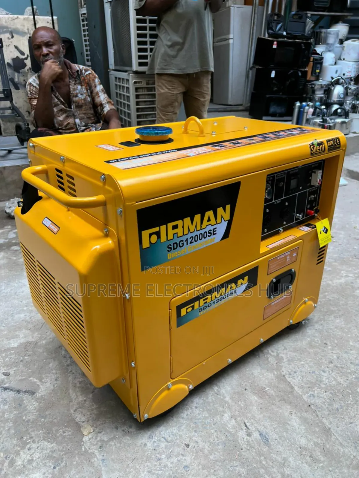 Firman 10kva Sdg12000se 100% Copper Wire Coil Low Noise Technology