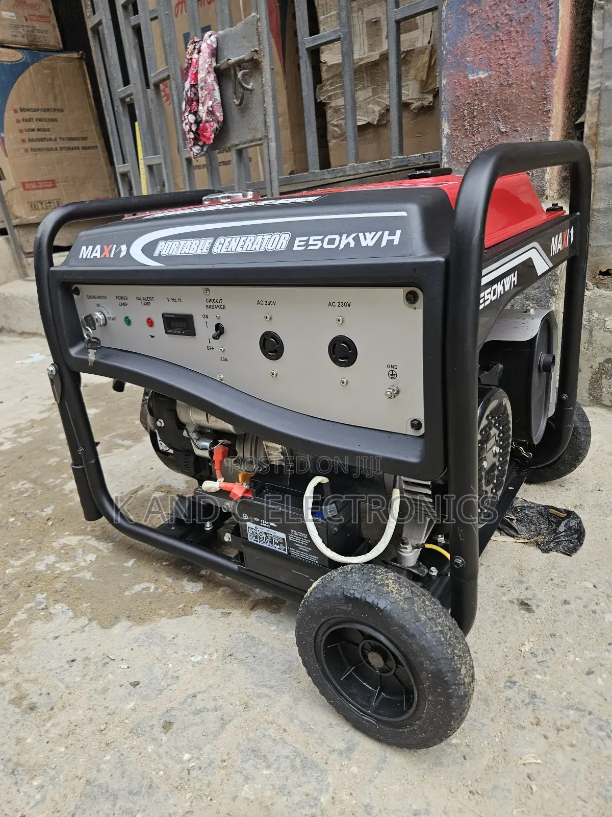 10kva Maxi Petrol Generator – Strong Copper Coil Power