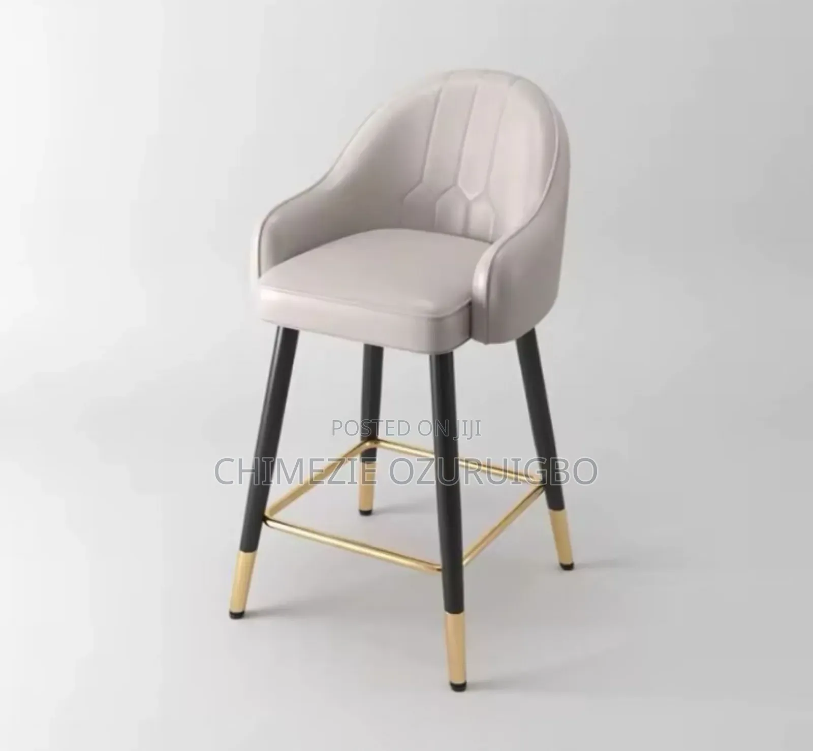 Off-White Coloured Bar Stool