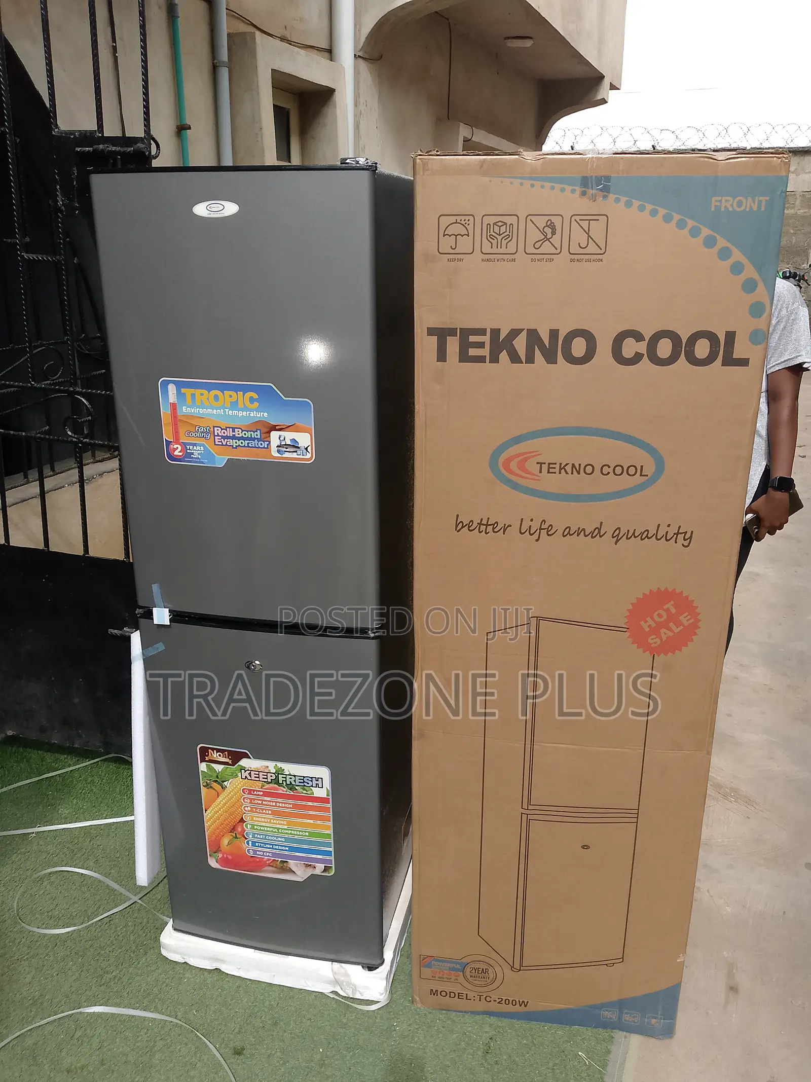 Tekno Cool 200l Refrigerator Tc-200w – Energy Efficient