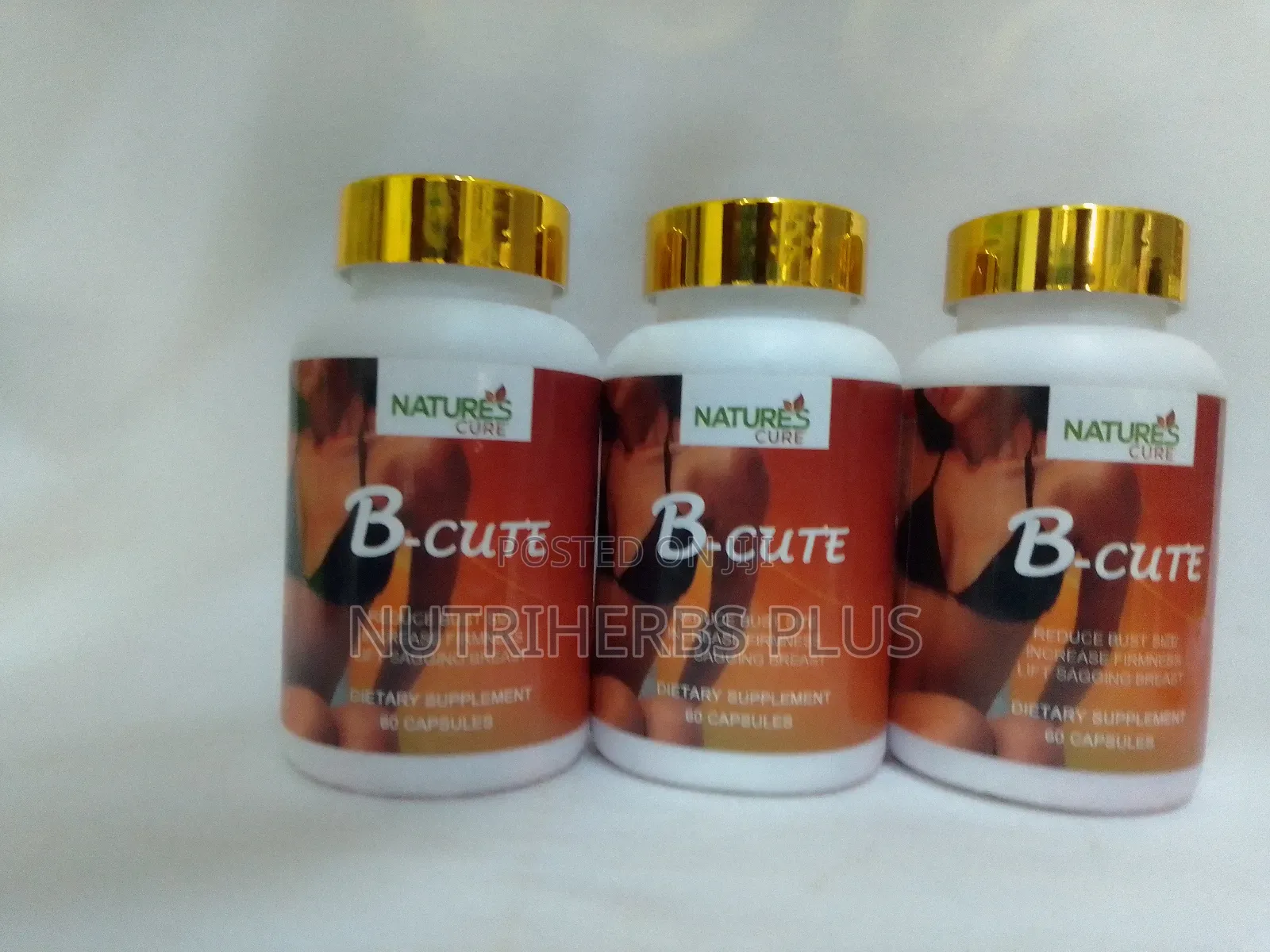 B Cute Capsules: For Busy Reduction Lifting (3 Bottles)