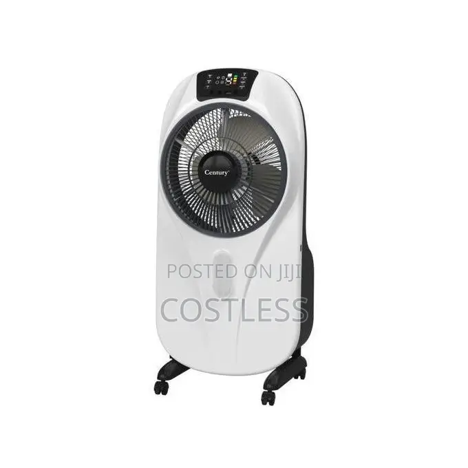Century 12" Rechargeable Mist Fan With Led Light