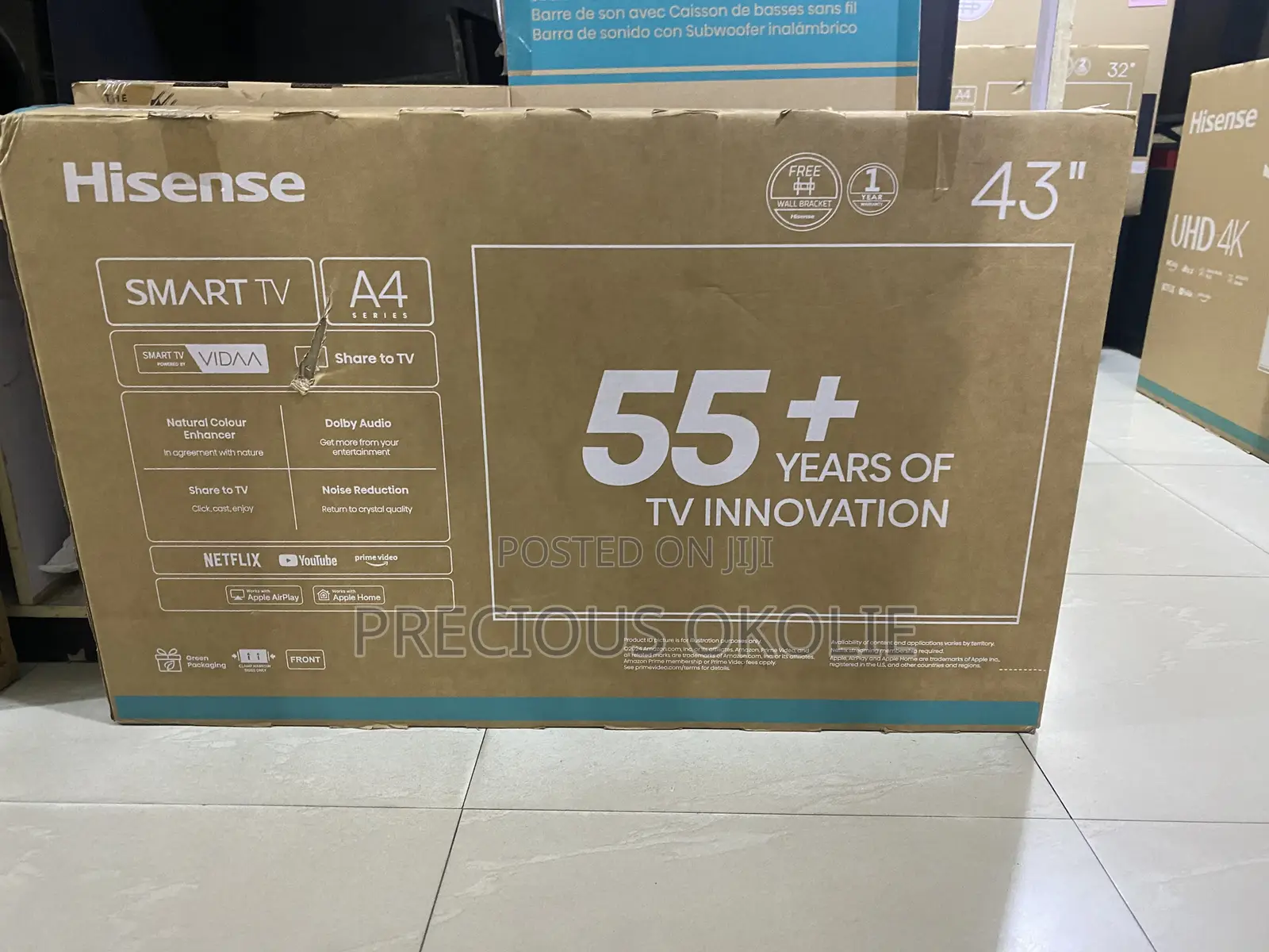 Hisense 43inch Uhd Smart Tv