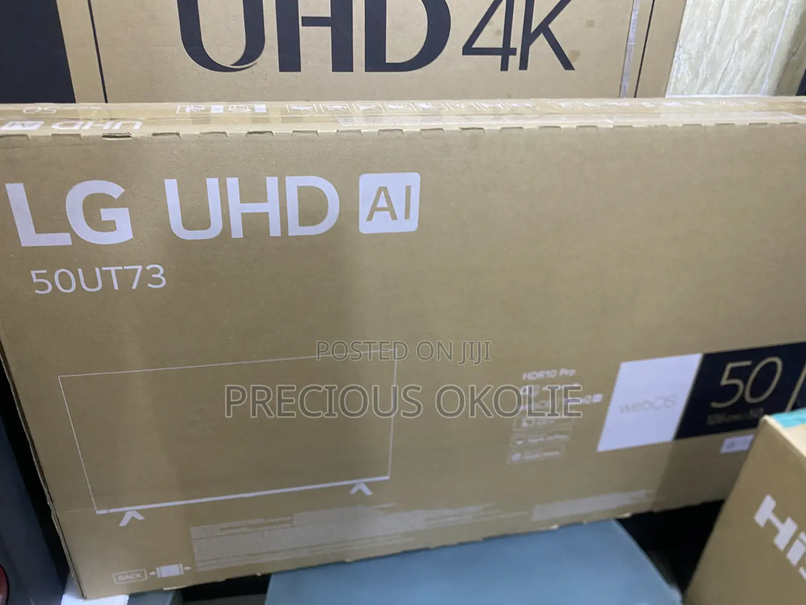 Lg 50inch Uhd Ai Thin Q Smart Tv