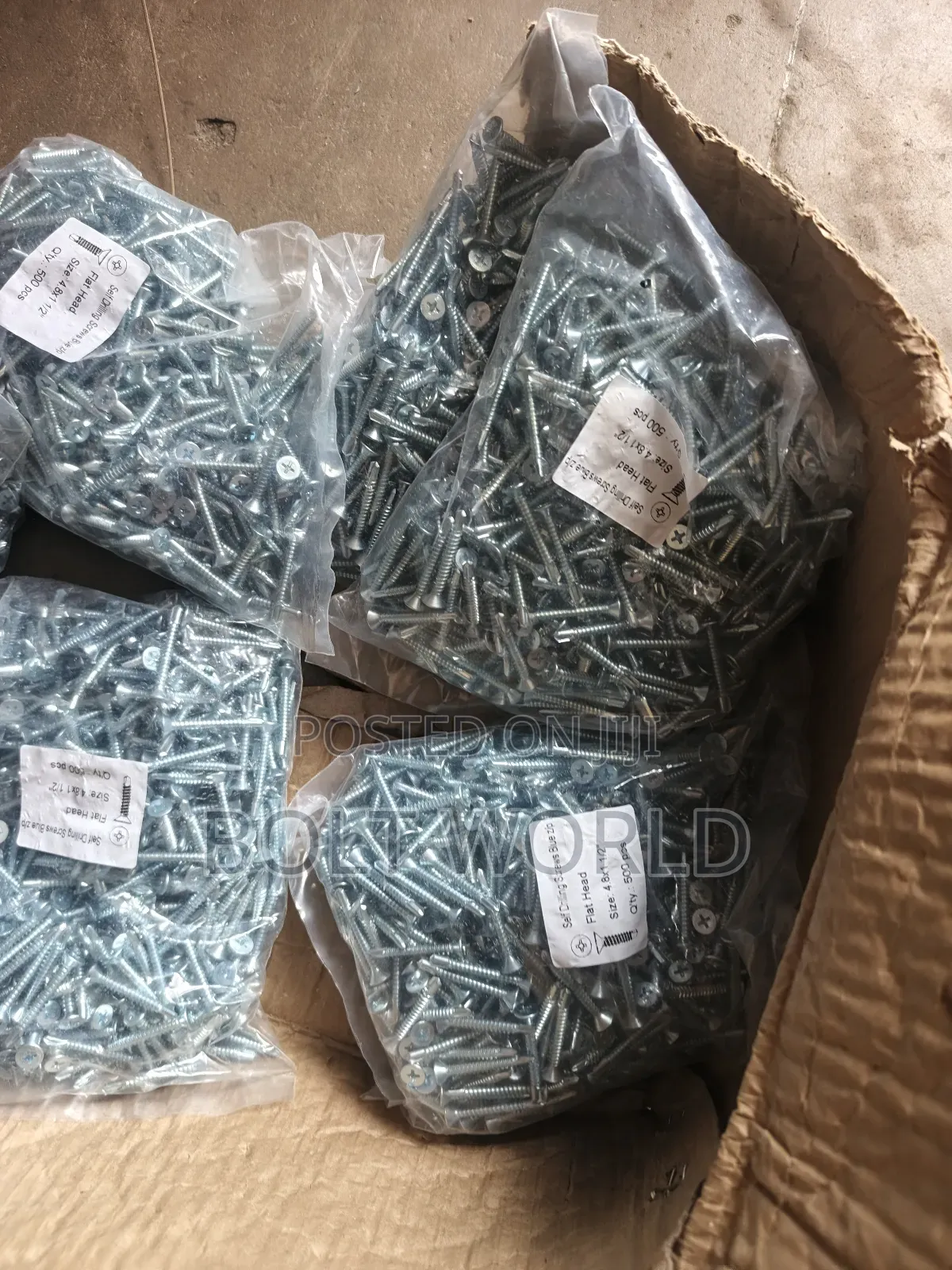 4.8*11/2(40mm) Zp CSK Self Drilling Screw
