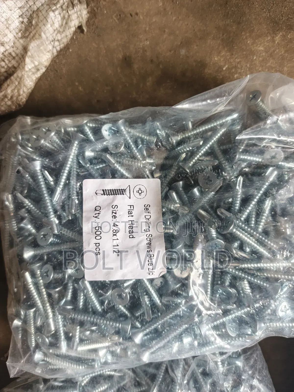 4.8*11/2(40mm) Zp CSK Self Drilling Screw