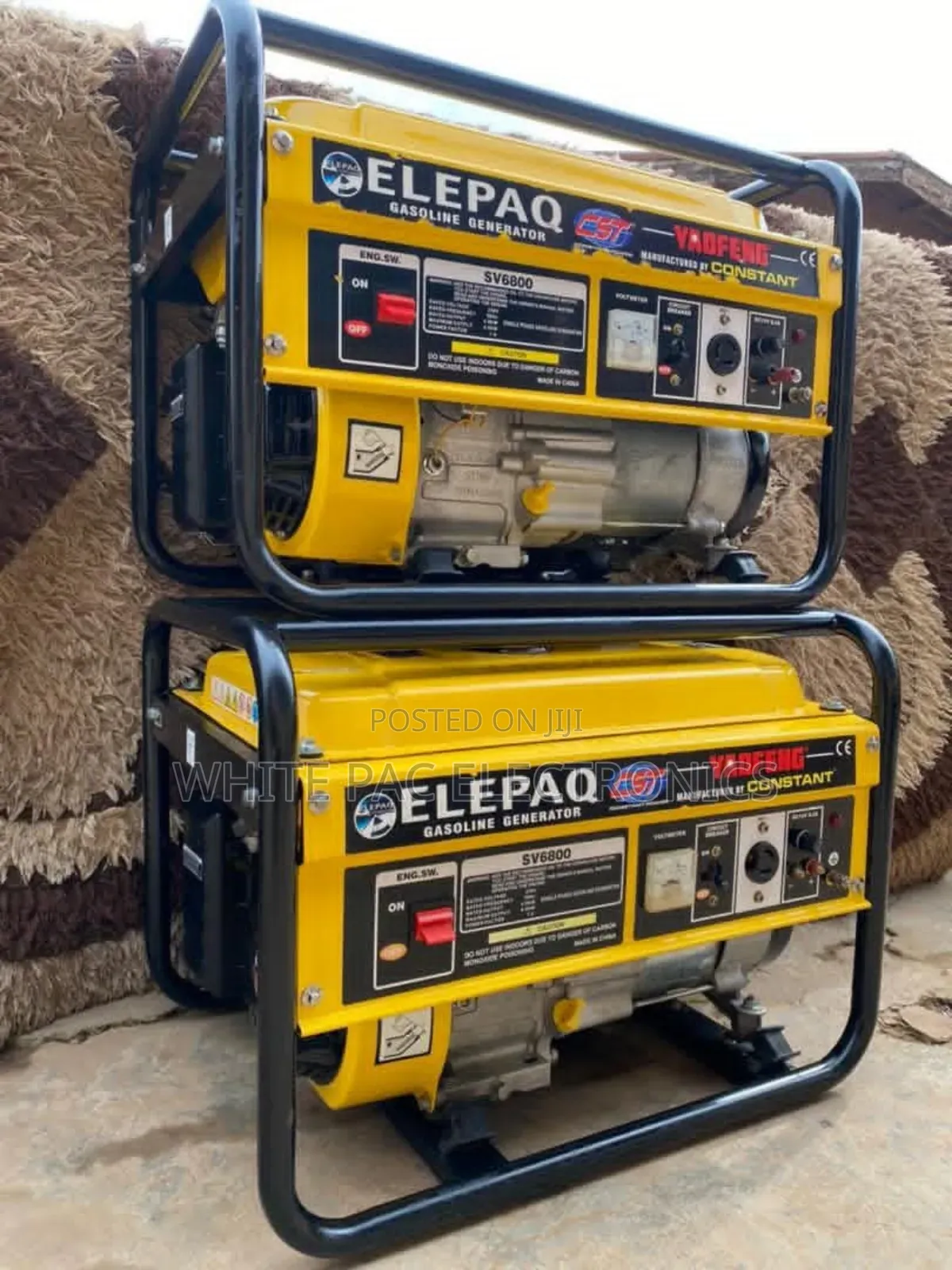 Elepaq Copper Gen 3.5kva Manuel Pure Coil ( Silent ) > 1 Yrs Warranty
