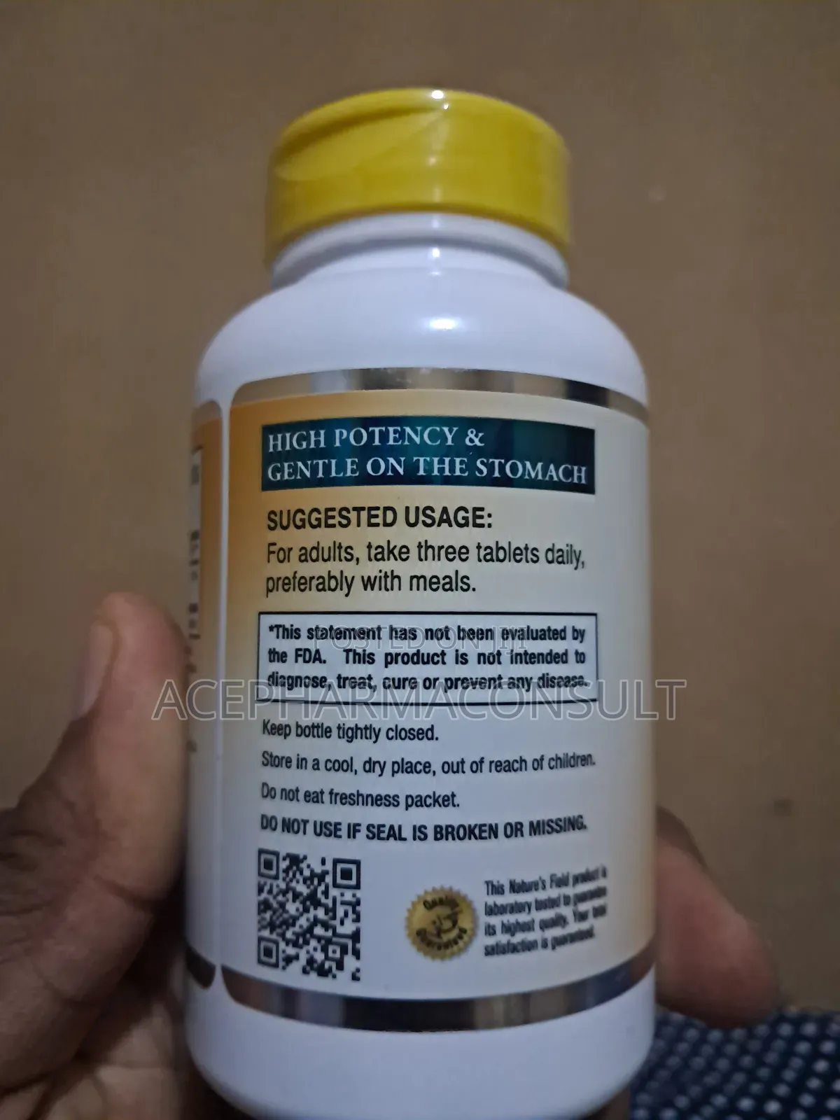 Nature's Field Magnesium Glycinate by 90