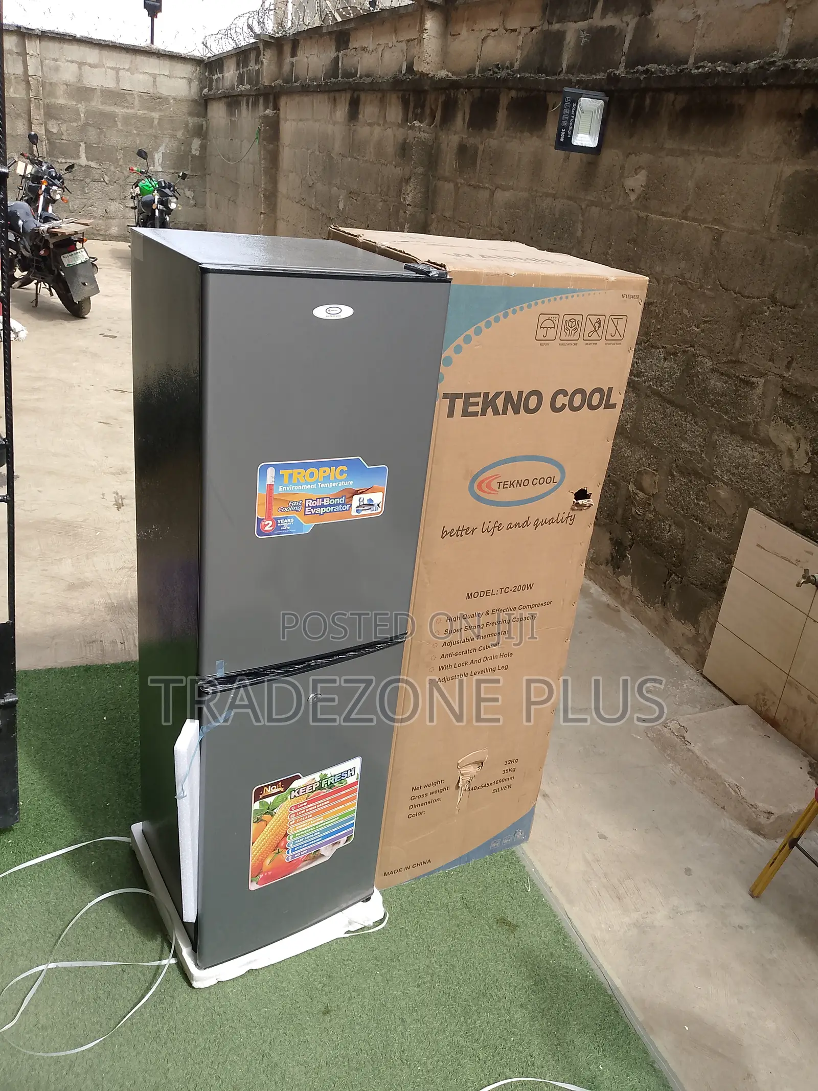 Tekno Cool 200l Double Door – Efficient Cooling System