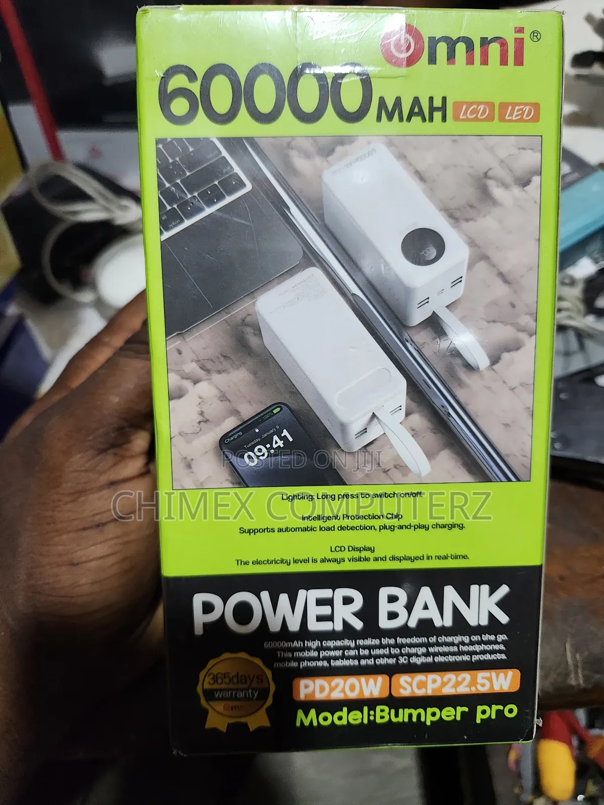 Omni Bumper Pro 60,000mah Power Bank – 7-Port Fast Charging