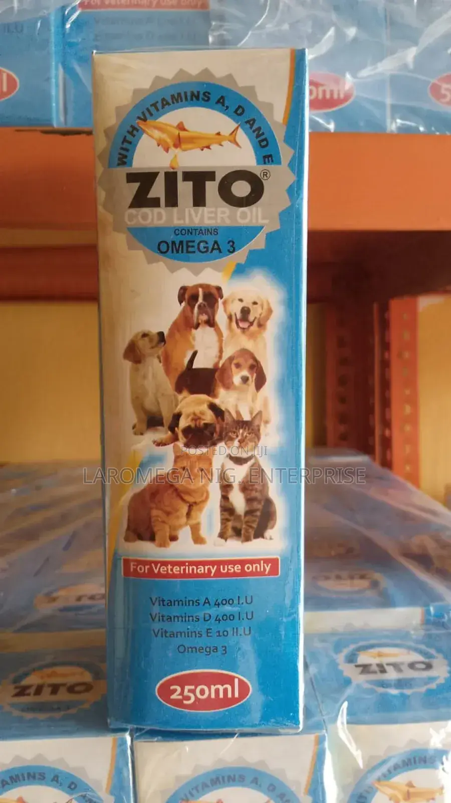 Zito Cod Liver Oil for Cat and Dog