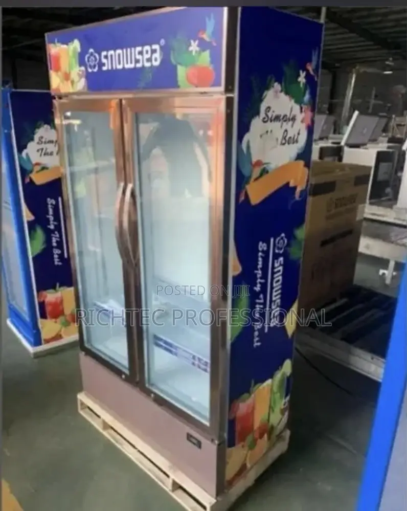 Double Door Glass Chiller