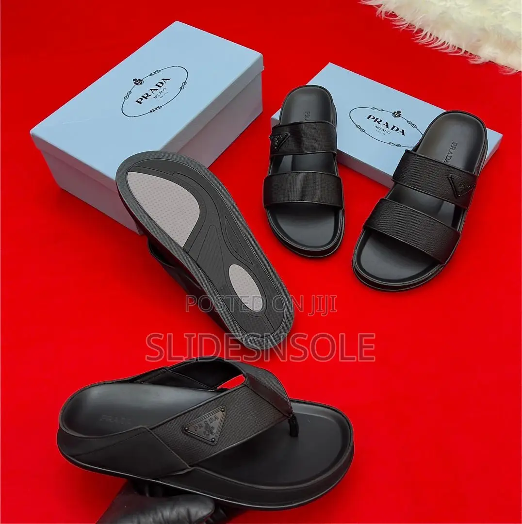 Prada Milano Luxury Men’S Sandals Flip Flop