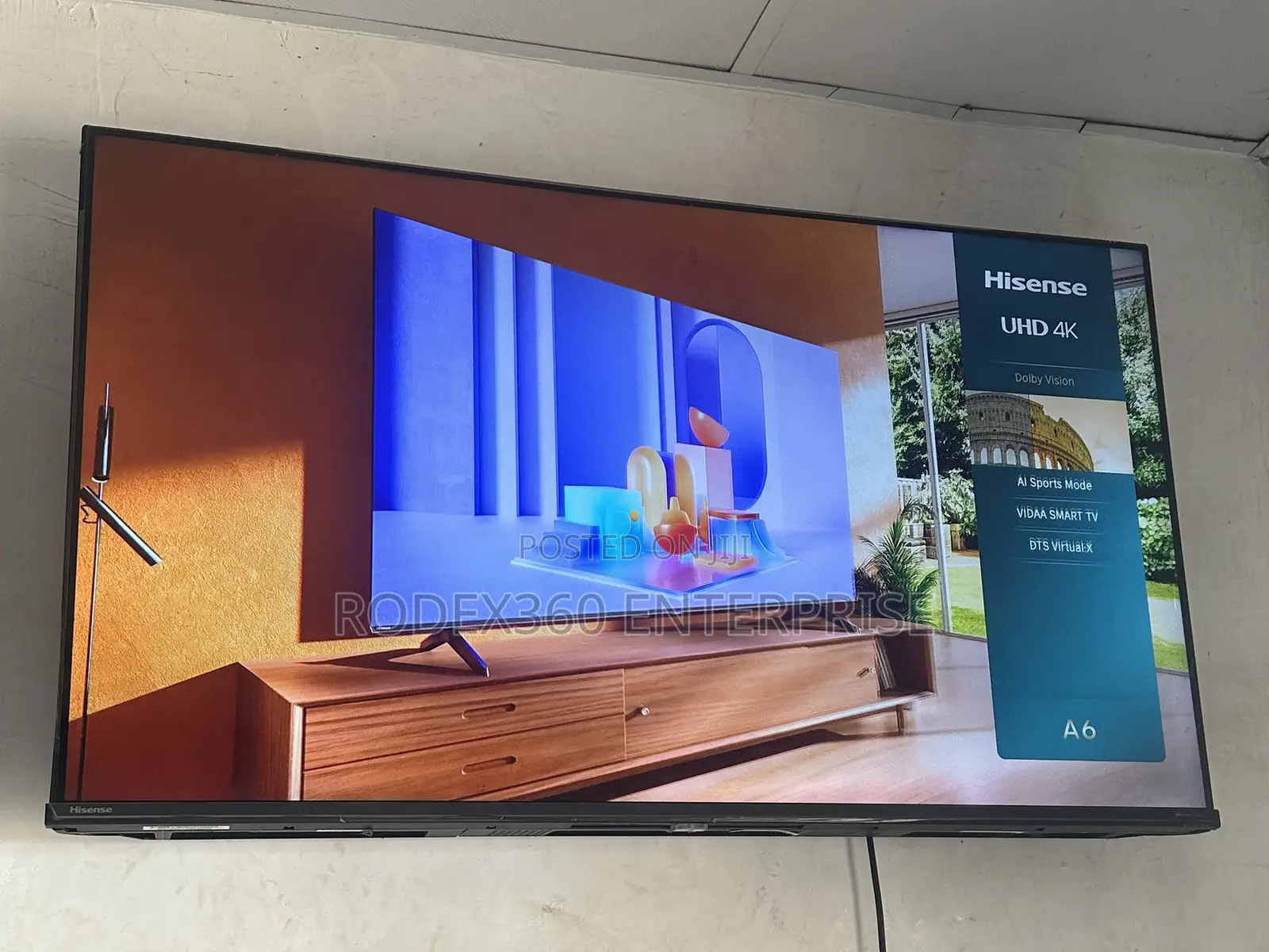 43-Inch Uk Used Uhd Hisense Smart Tv for Sale