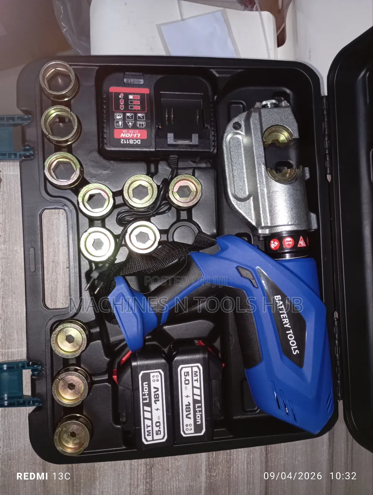 Ez-400 Cordless Hydraulic Crimping Tool