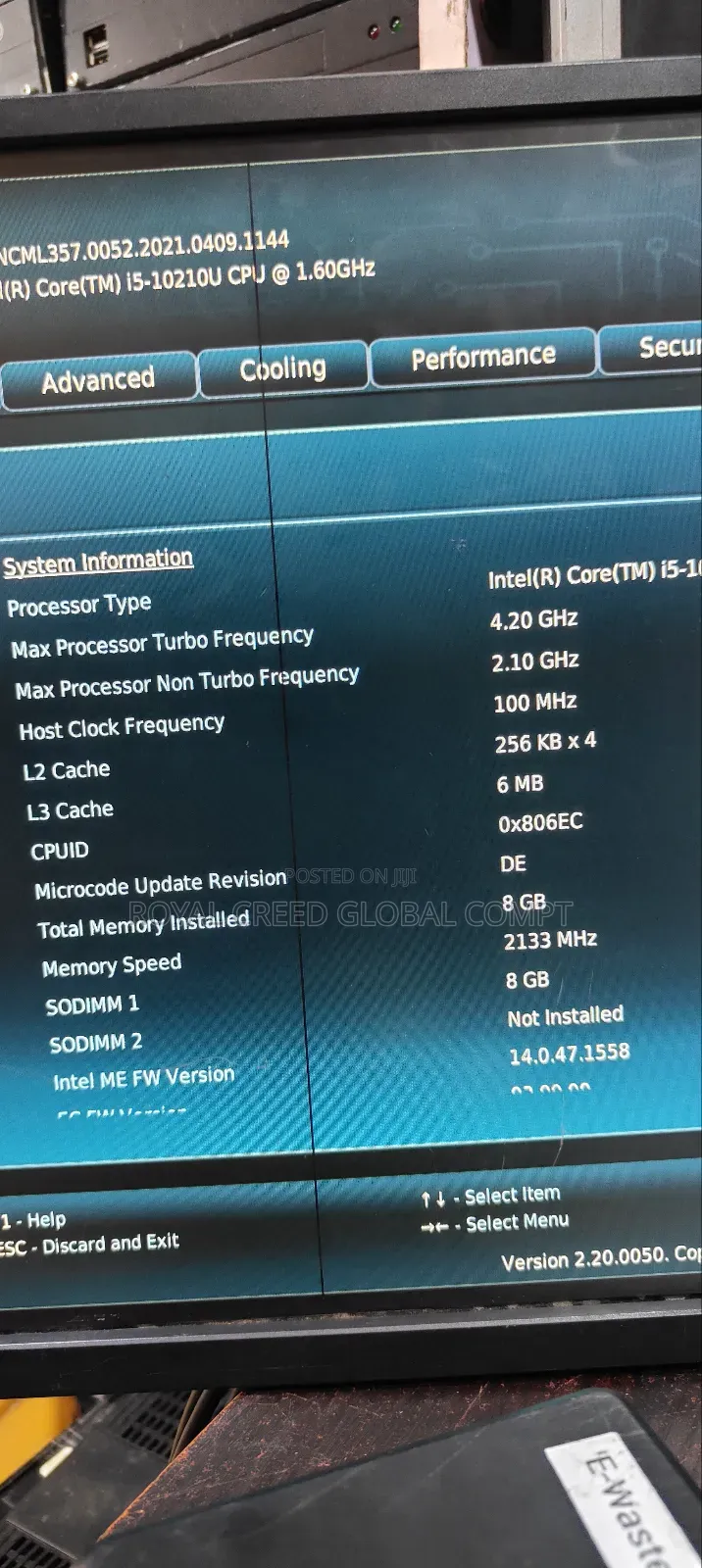 Desktop Computer Asus ET2013IUTI 16GB Intel Core i5 SSD 256GB