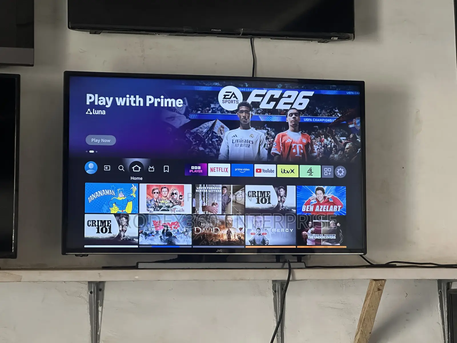 40 Inches Uk Used JVC Uhd Smart Tv for Sale