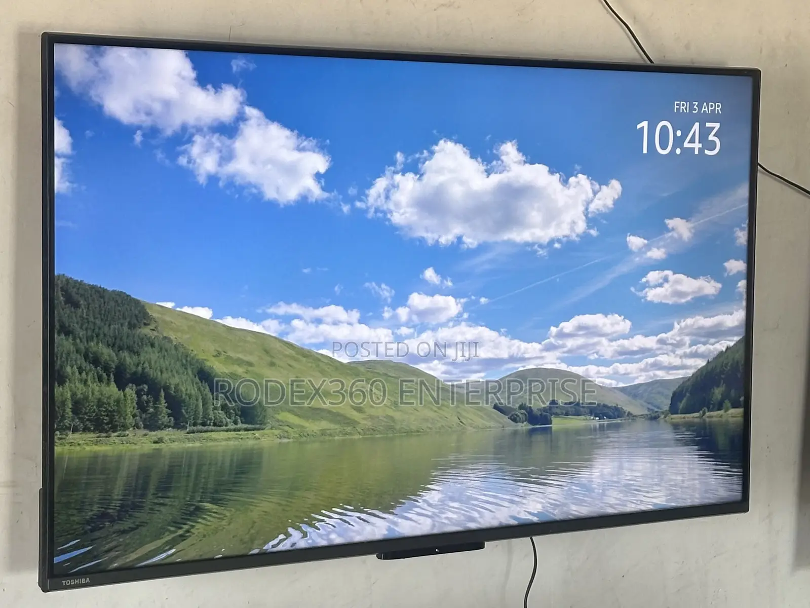 50-Inch Uhd Toshiba Frameless Smart Tv for Sale