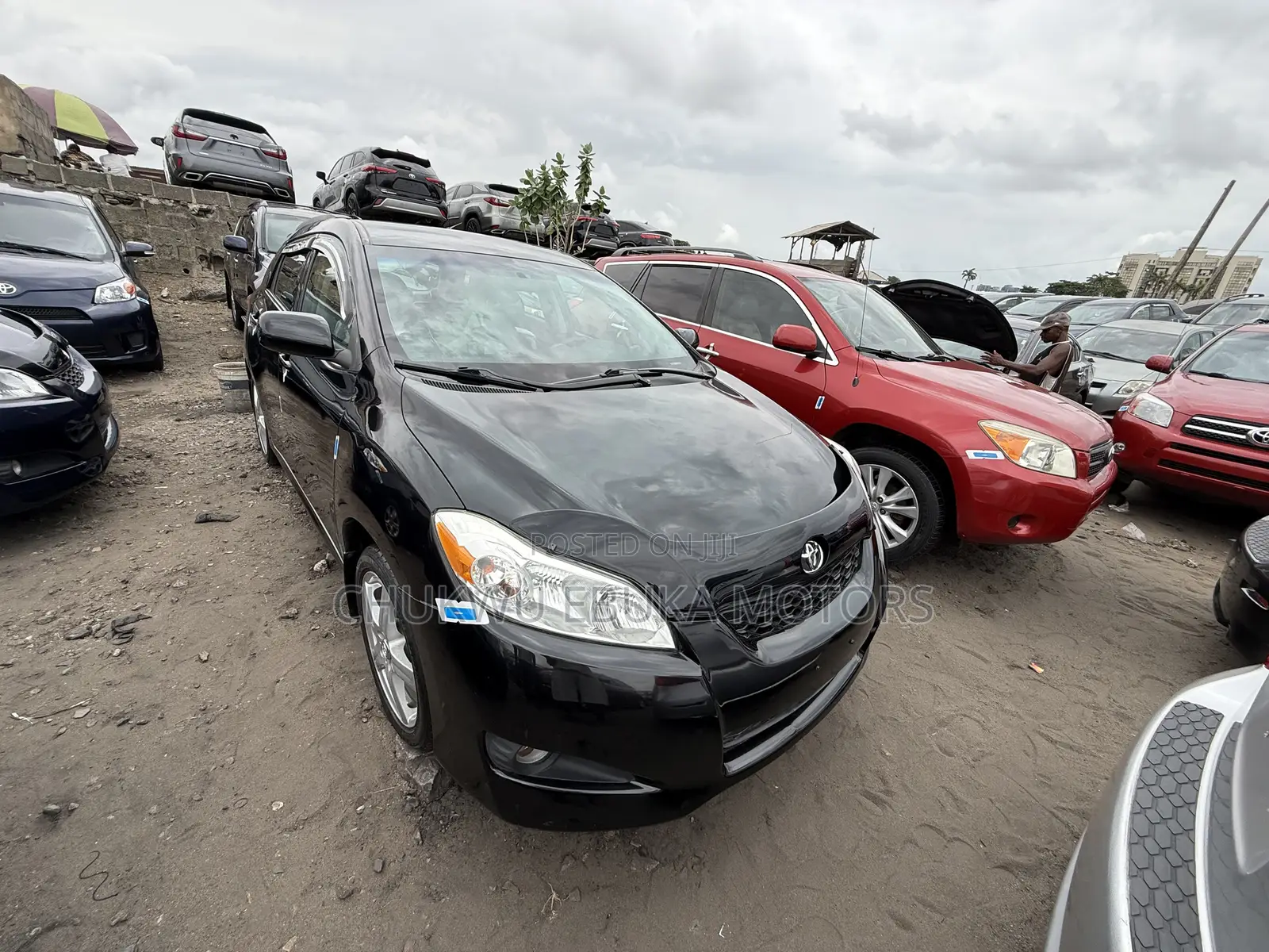 Toyota Matrix S Hatchback AWD (2.4L 4cyl 4A) 2012 Black