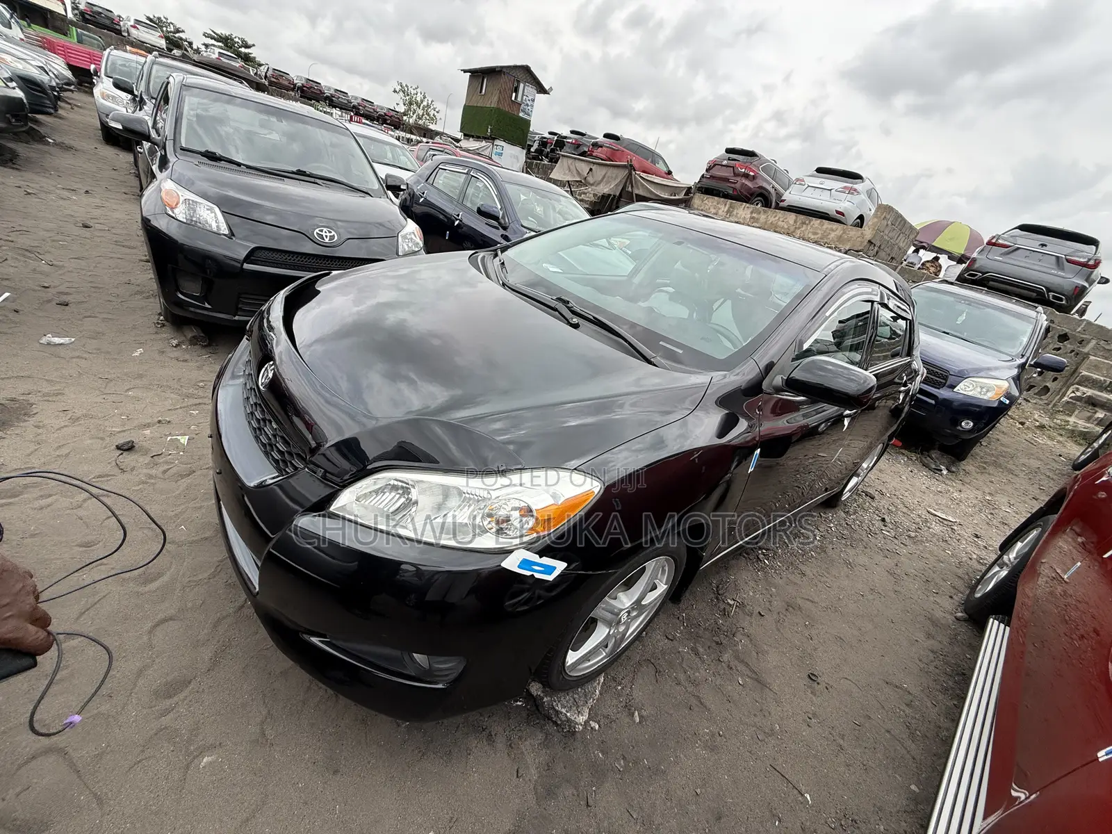 Toyota Matrix S Hatchback AWD (2.4L 4cyl 4A) 2012 Black