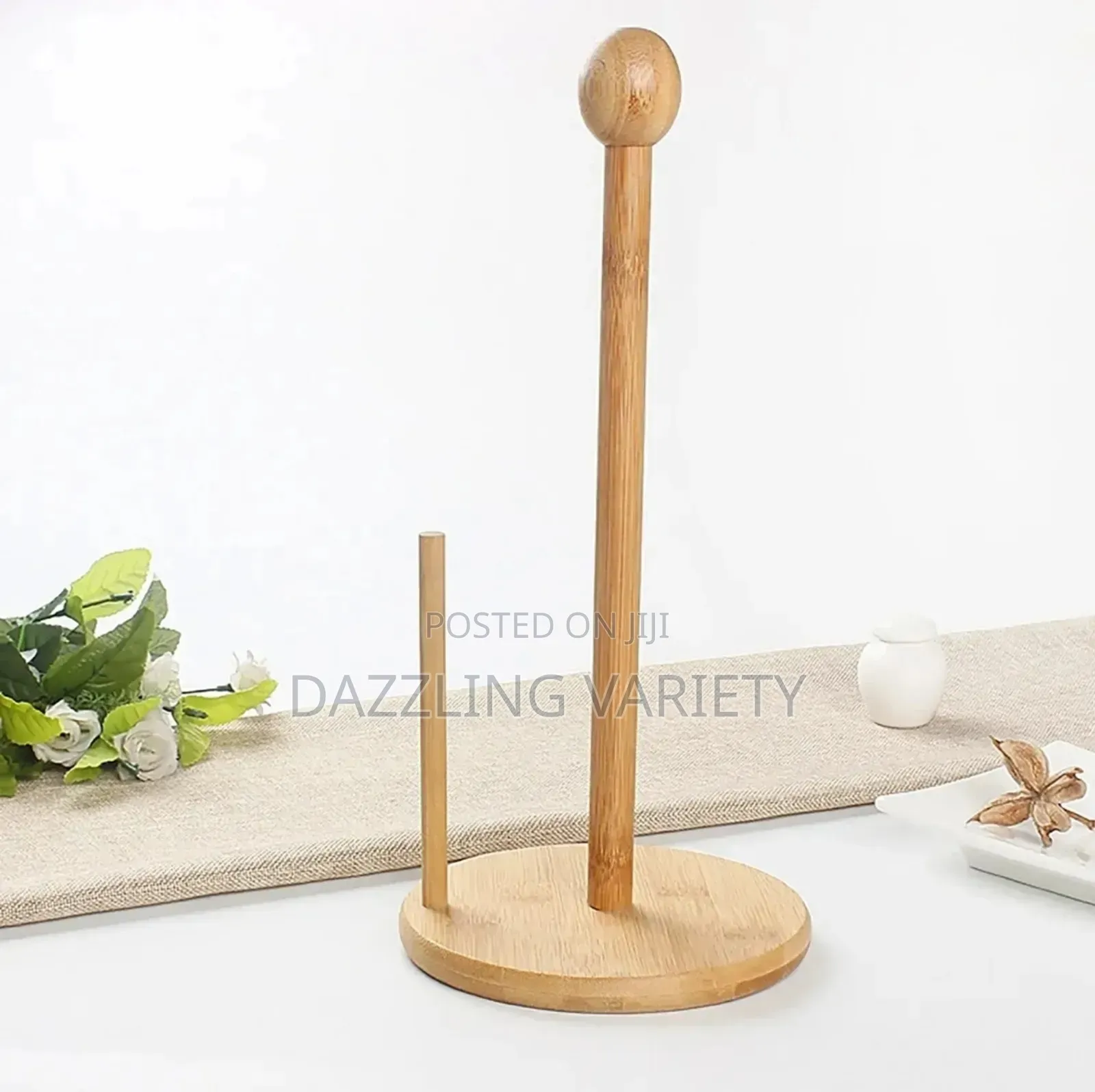 Wooden Tissue Holder